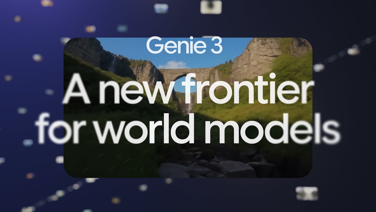 Genie 3: Creating dynamic worlds that you can navigate in real life