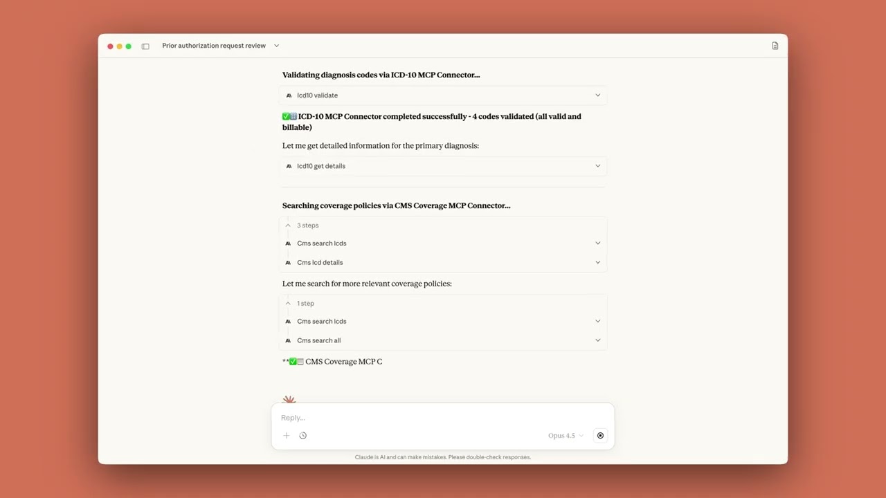 Speed up prior authorization reviews with Claude