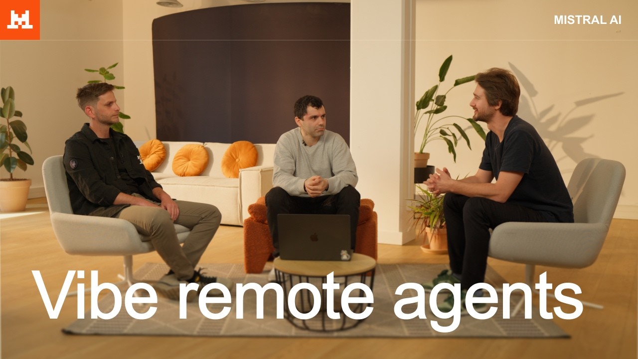 Remote agents in Vibe. Powered by Mistral Medium 3.5.