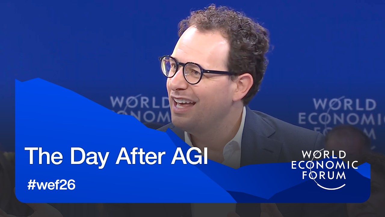 The Day After AGI | World Economic Forum Annual Meeting 2026