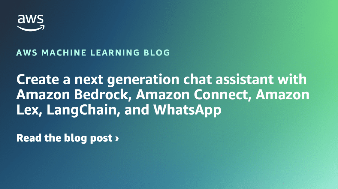 Crear Un Asistente de Chat de Nueva Generación con Amazon Bedrock ...