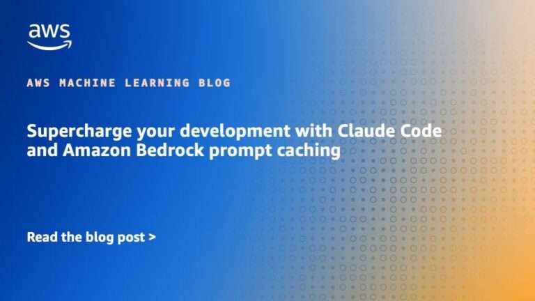 Impulsa Tu Desarrollo con Claude Code y el Caché de Prompts de Amazon ...