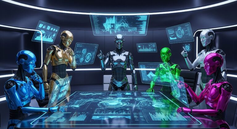 ai agents robots aifreeimages