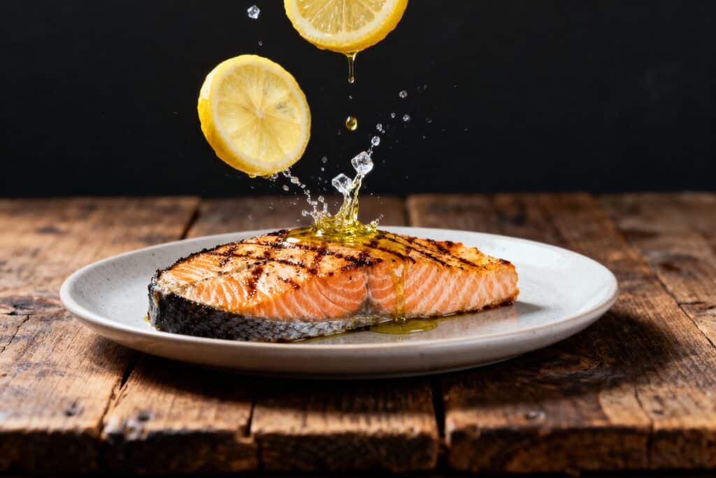 filete salmon parrilla