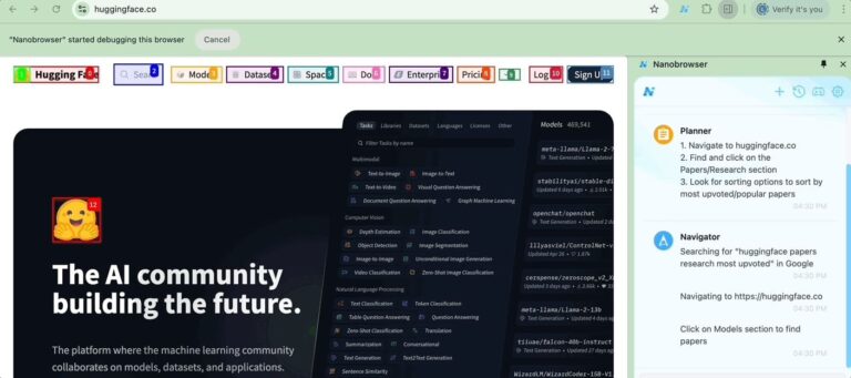 nanobrowser llm