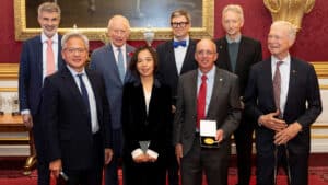 NVIDIA CEO Jensen Huang and Chief Scientist Bill Dally awarded Queen Elizabeth Prize for Engineering.