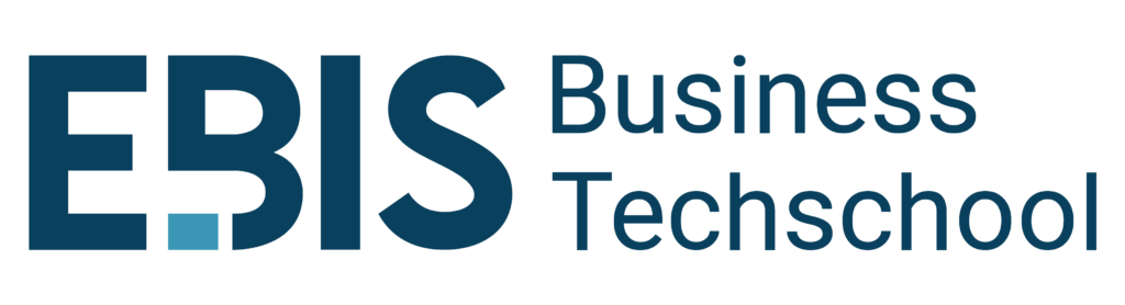 Logo EBIS azul apellido derecha